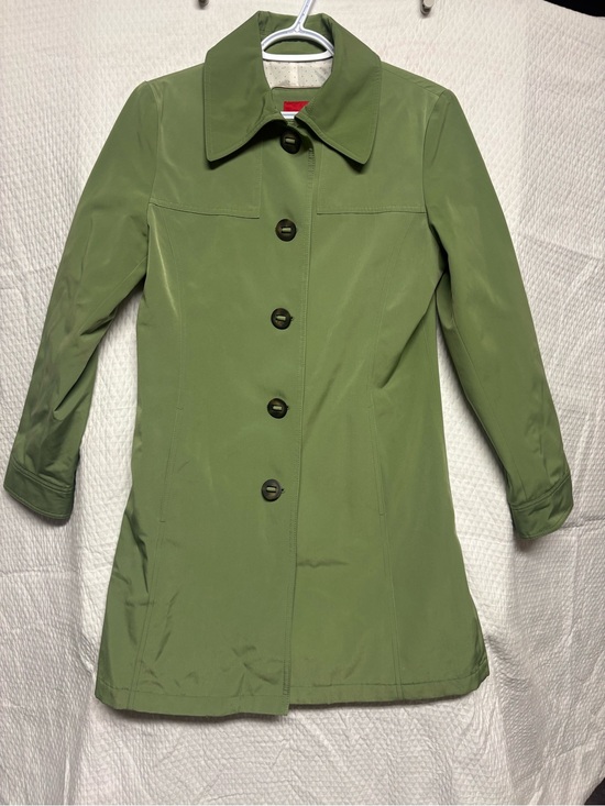 Esprit Jackets & Blazers - Esprit Olive Green Y2K, Mid-2000s, Mod Revival, Retro Trench, Sage/Olive Green,